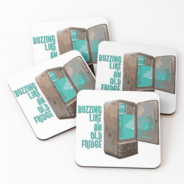 Item preview, Buzzing Like An Old Fridge designed and sold by metrodesignuk.
