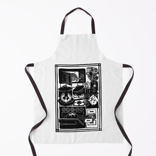 Item preview, Cooking in the Kitchen Art Print designed and sold by NedBustard.