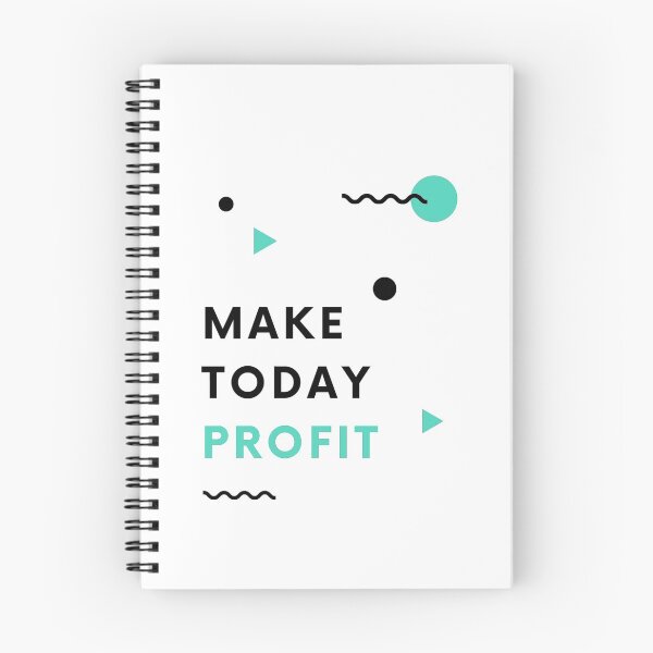 Item preview, Make Today Profit (Light) designed and sold by TraderShirts.