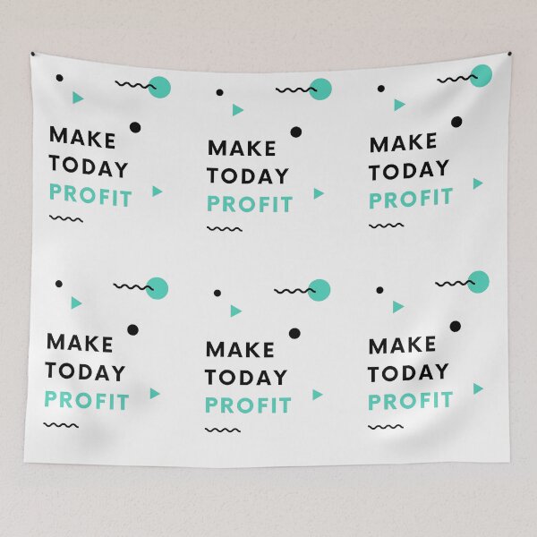 Item preview, Make Today Profit (Light) designed and sold by TraderShirts.
