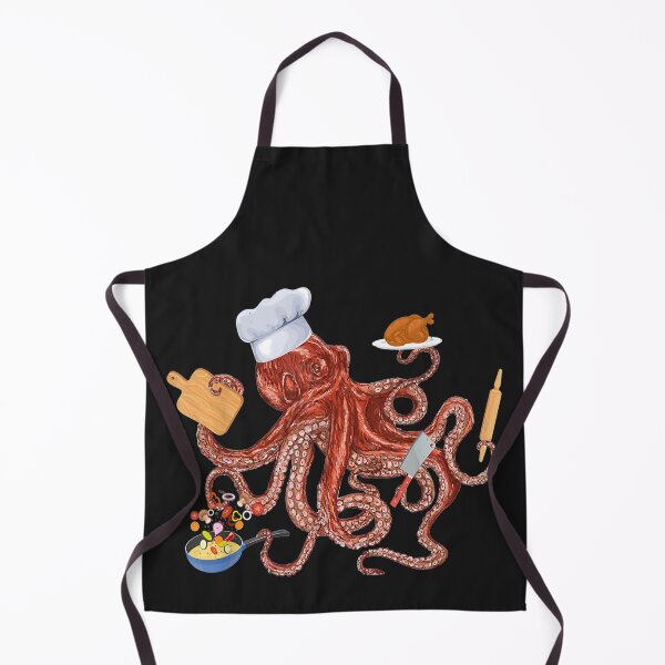 Item preview, Octopus Chef Cooking Fnny Culinary Master Cooker Cook designed and sold by MertieStark.