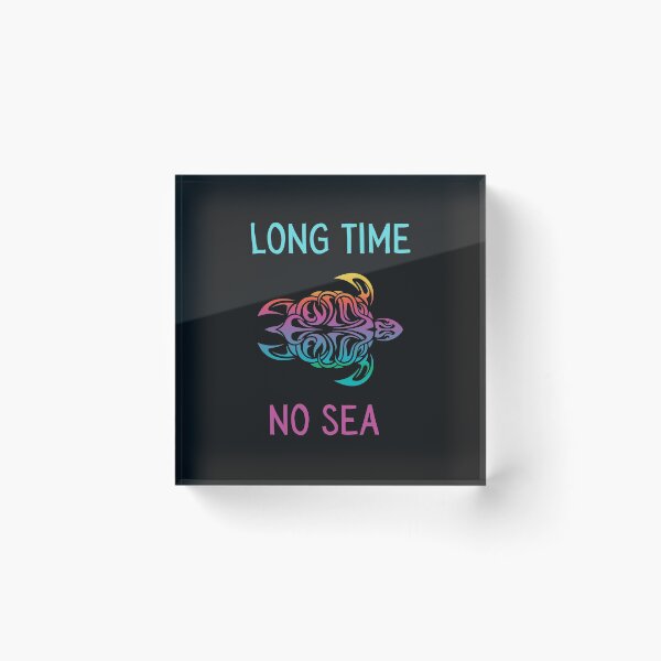 Item preview, Long Time No Sea designed and sold by SportyDogShop.