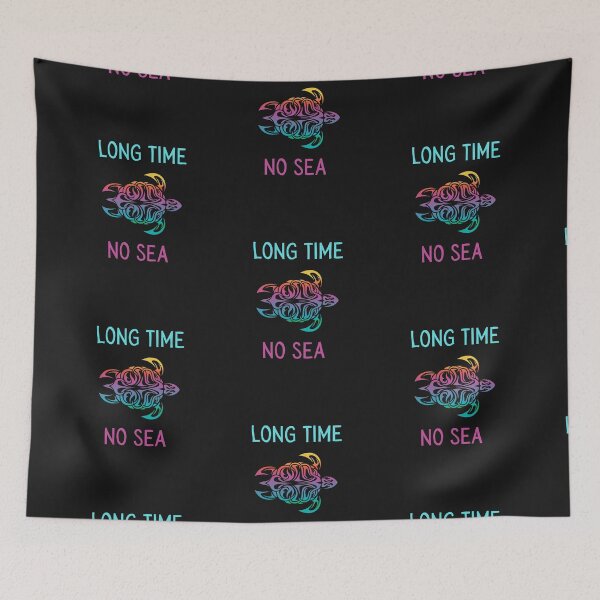 Item preview, Long Time No Sea designed and sold by SportyDogShop.