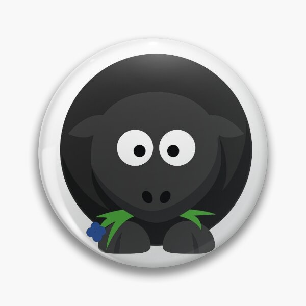 Item preview, Cute Black Sheep designed and sold by MintGubbins.