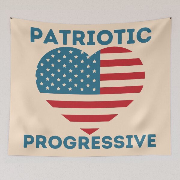 Item preview, Patriotic Progressive USA designed and sold by Mothe3rd.