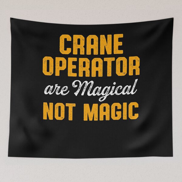 Item preview, Crane Operator Efficient Funny Driver designed and sold by MiKatStore.