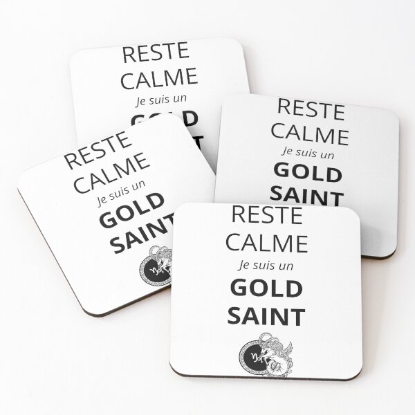Item preview, Keep Calm I'm a Gold Saint Capricorn Anime Manga Quote designed and sold by Massaie55.
