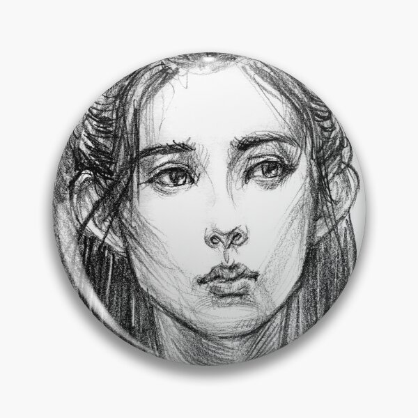Item preview, The Princess Pencil Portrait designed and sold by cloudyshores.
