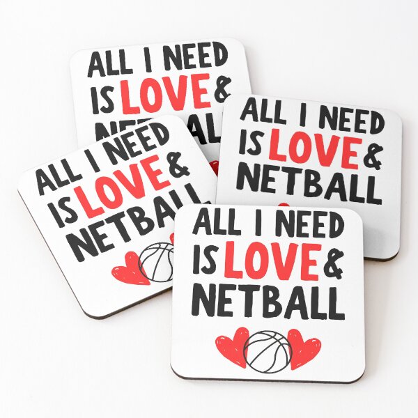 Item preview, All I need is love and netball designed and sold by TheGreenGoat.