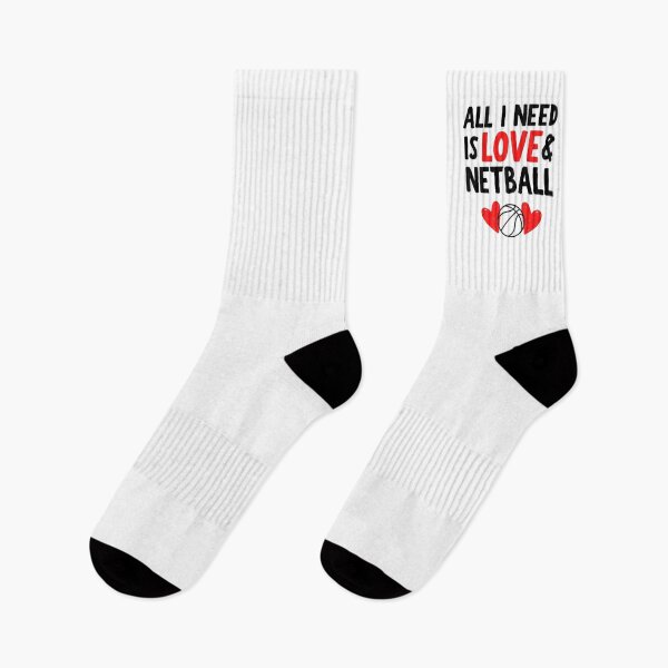 Item preview, All I need is love and netball designed and sold by TheGreenGoat.