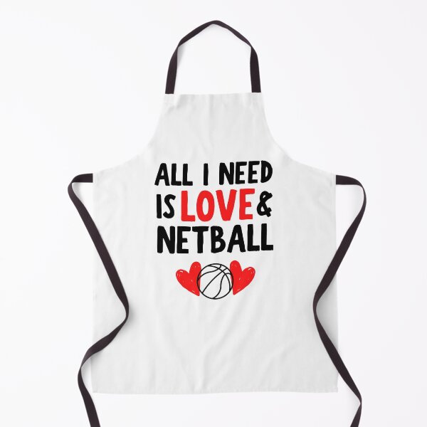 Item preview, All I need is love and netball designed and sold by TheGreenGoat.