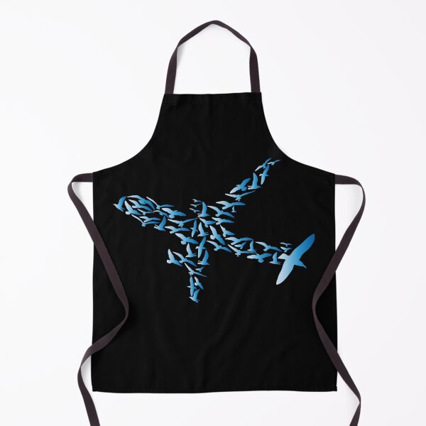 Item preview, Bird Airplane Birds Flying Air Sky Blue designed and sold by OmmeDesigns.