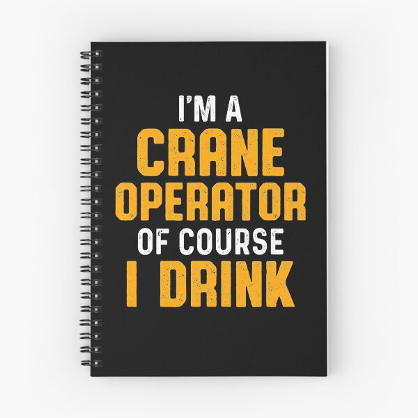 Item preview, Crane Operator Energetic Funny Driver designed and sold by MiKatStore.