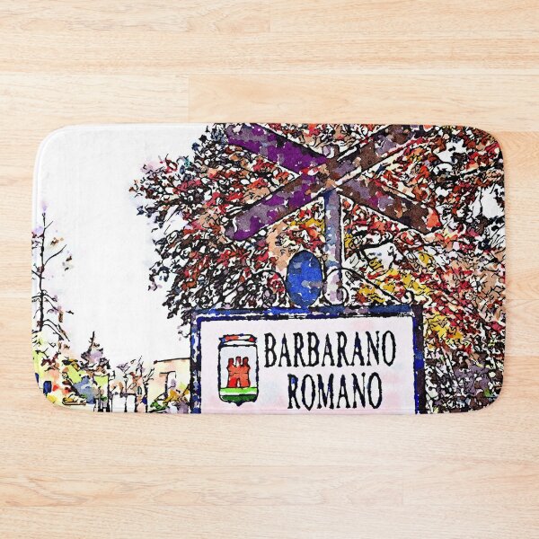Item preview, Barbarano Romano: road sign designed and sold by Giuseppe Cocco.