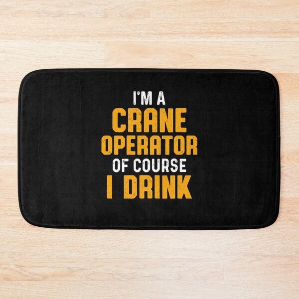 Item preview, Crane Operator Energetic Funny Driver designed and sold by MiKatStore.