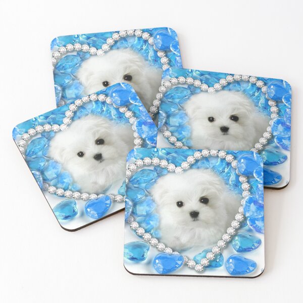 Item preview, Hermes the Maltese Blue Valentine designed and sold by MoragBates.