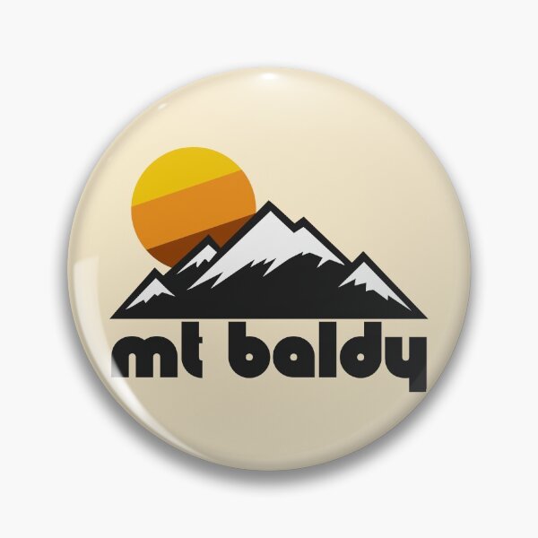 Item preview, Retro Mt Baldy ))(( Tourist Souvenir Travel Design designed and sold by acquiesce13.