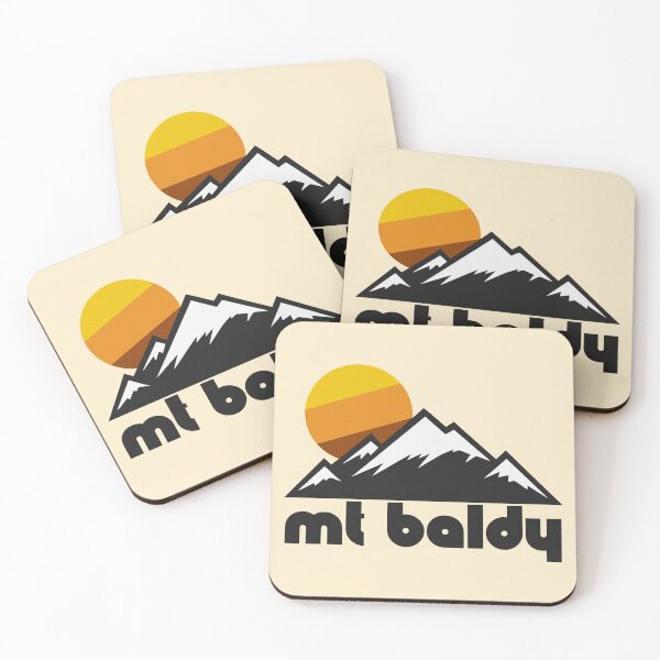Item preview, Retro Mt Baldy ))(( Tourist Souvenir Travel Design designed and sold by acquiesce13.