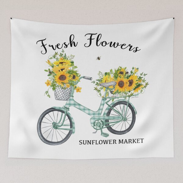 Item preview, Farm Market Sunflowers D designed and sold by Jean Plout.