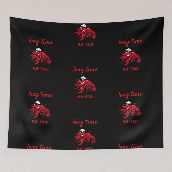 Item preview, Long Time No Sea designed and sold by SportyDogShop.