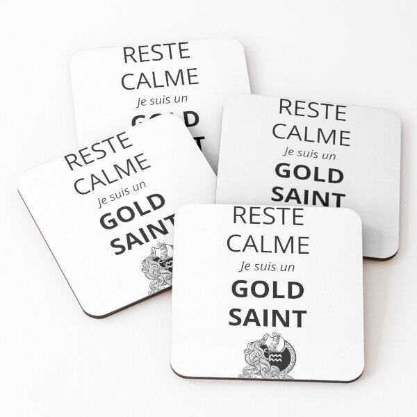 Item preview, Keep Calm I'm a Gold Saint Aquarius Anime Manga Quote designed and sold by Massaie55.