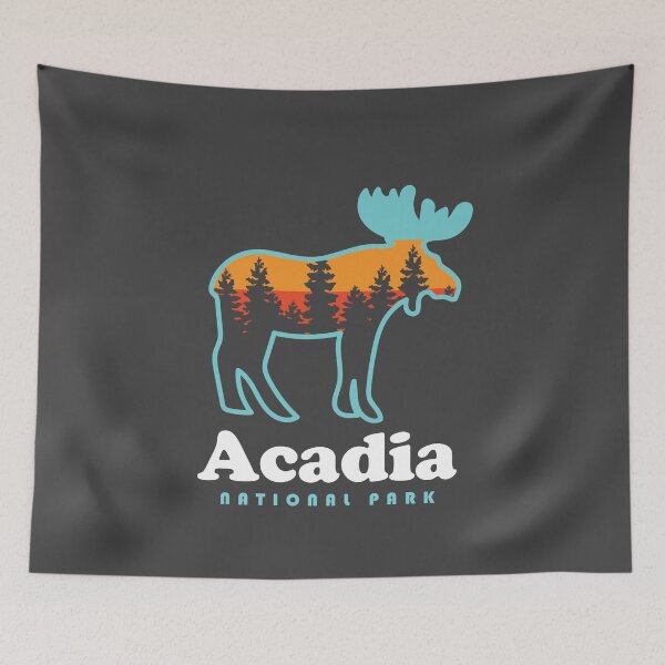 Item preview, Acadia National Park Moose Mount Desert Island designed and sold by yelly123.