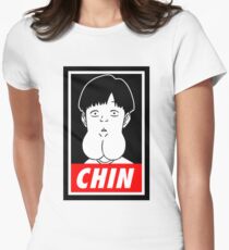 Chin Boy Women's Fitted T-Shirt