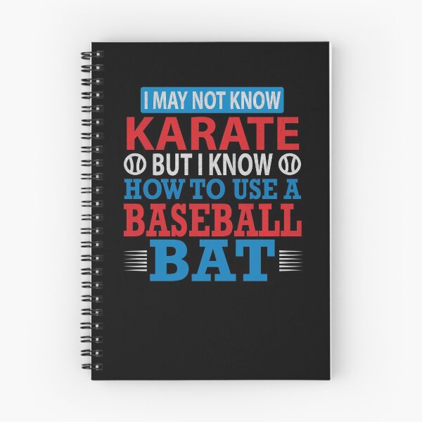 Item preview, Baseball Funny Karate Quote designed and sold by dm4design.