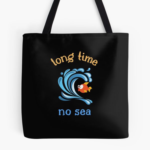 Item preview, Long Time No Sea designed and sold by SportyDogShop.