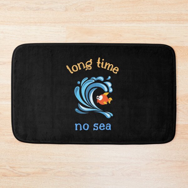 Item preview, Long Time No Sea designed and sold by SportyDogShop.