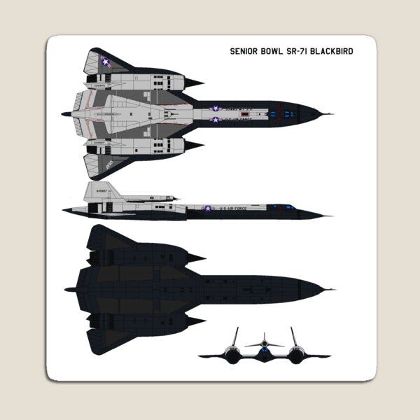 Item preview, SR-71 Blackbird Sticker designed and sold by weirdcountry.