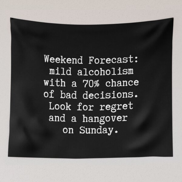 Item preview, Weekend Forecast designed and sold by M-Artie.