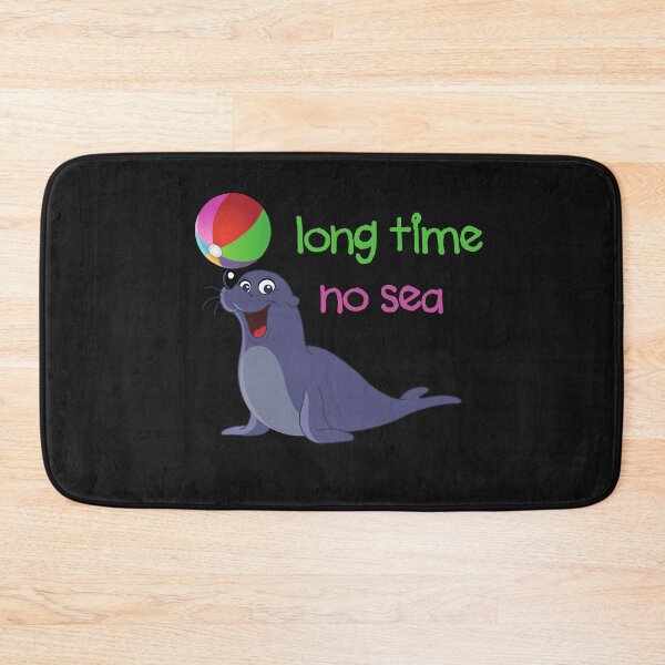 Item preview, Long Time No Sea designed and sold by SportyDogShop.