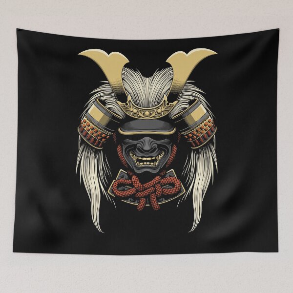 Item preview, Samurai Warrior Mask designed and sold by SportsT-Shirts.