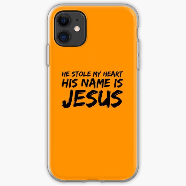 He Stole My Heart His Name Is Jesus iPhone Soft Case