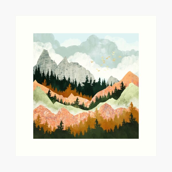 Aperçu de l'œuvre Vol de printemps II créée et vendue par spacefrogdesign.