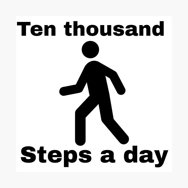 Item preview, Ten thousand steps a day  designed and sold by Md1982.