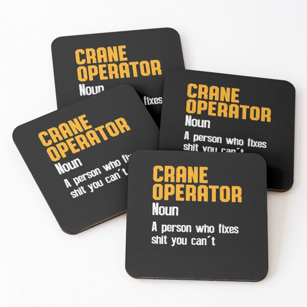 Item preview, Crane Operator Expert Funny Driver designed and sold by MiKatStore.