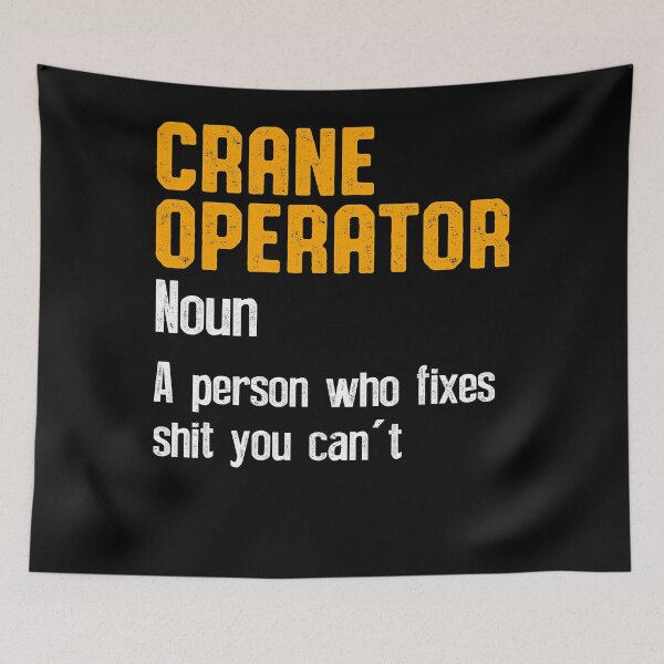 Item preview, Crane Operator Expert Funny Driver designed and sold by MiKatStore.