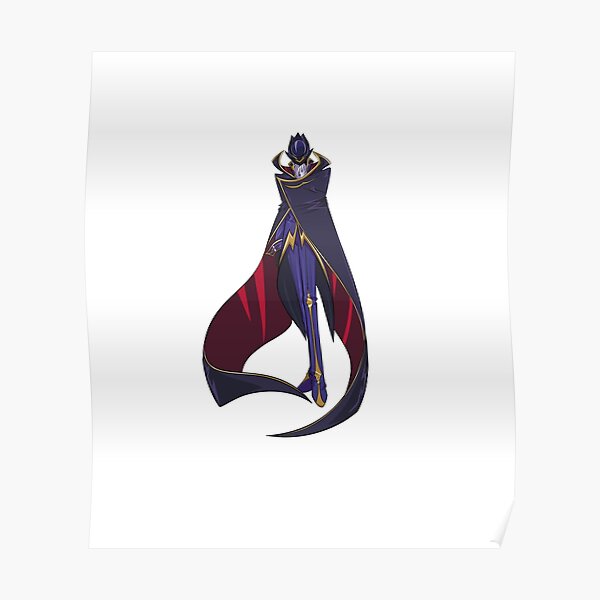 Code Geass Zero Posters Redbubble