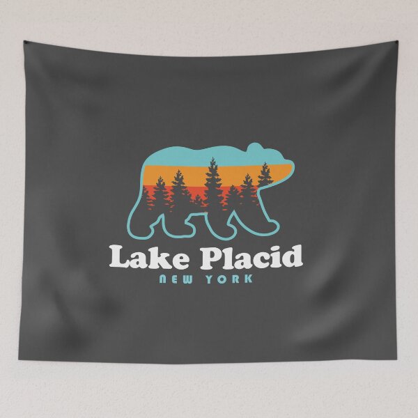 Item preview, Lake Placid NY Adirondack Mountains New York Bear designed and sold by yelly123.