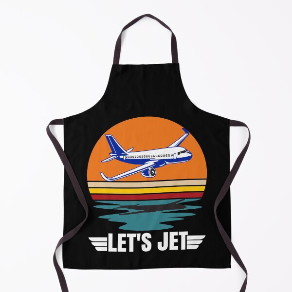 Aperçu de l'œuvre Let's Jet Funny Getaway Jet Aircraft, Avion créée et vendue par CharJens.