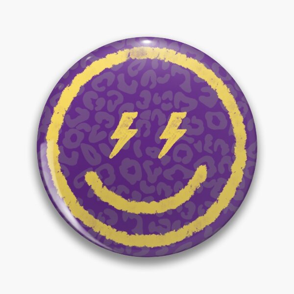 Aperçu de l'œuvre Sourire violet et jaune créée et vendue par Mitchell Sisters.