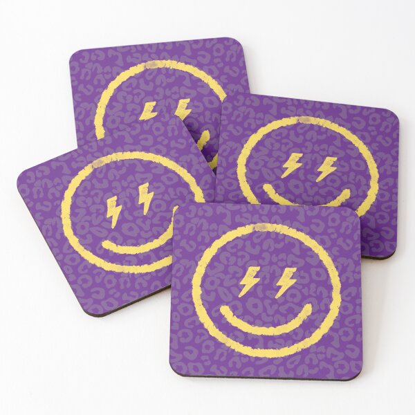 Aperçu de l'œuvre Sourire violet et jaune créée et vendue par Mitchell Sisters.