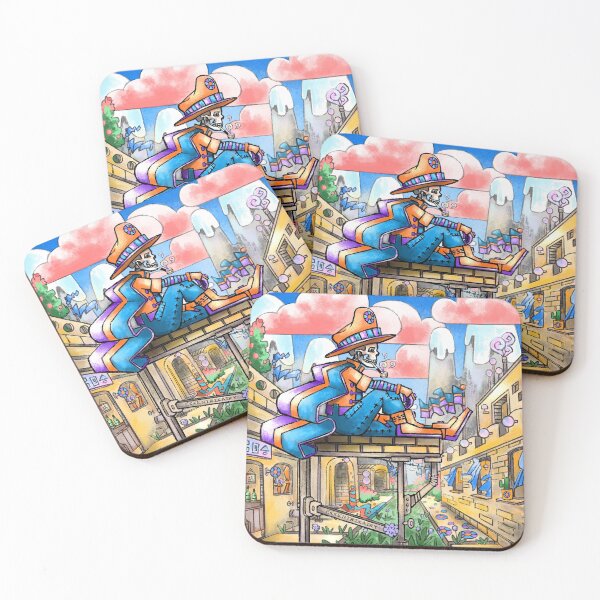 Item preview, Skeleton Station Days designed and sold by EccentricAiry.