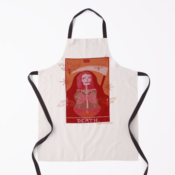 Item preview, Death tarot card design, red designed and sold by iconicus-design.
