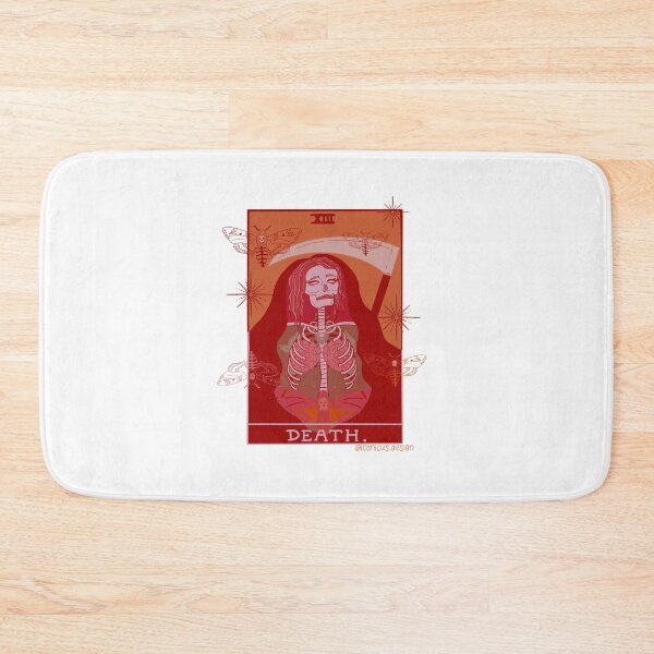Item preview, Death tarot card design, red designed and sold by iconicus-design.