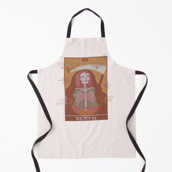 Item preview, Death tarot card design, earth tones designed and sold by iconicus-design.