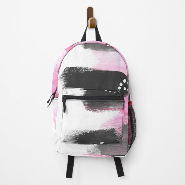 Artikelvorschau, Pink, GROSS, abstrakt, weiß, pink, schwarz, einfach, minimalistisch, minimalistisch, Dekor, Büro, Studio, Pastellfarben, Frau, Acryl entworfen und verkauft von Tigeronfire.