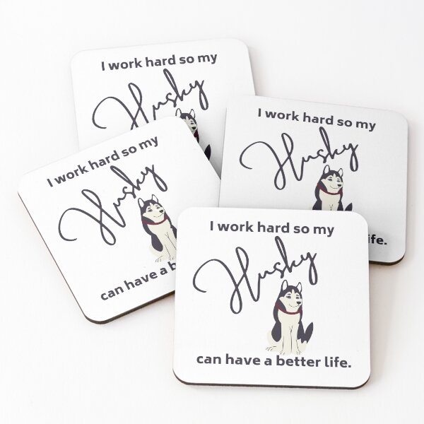 Item preview, Work Hard for Husky designed and sold by bloominolive.
